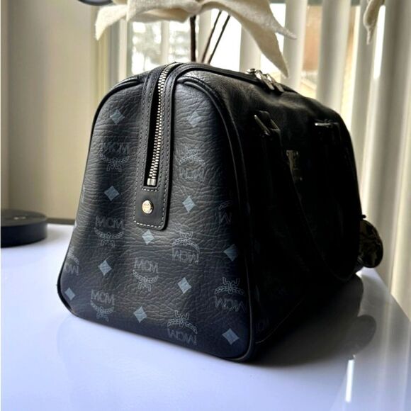 MCM Visetos Boston Bag - Picture 4 of 16